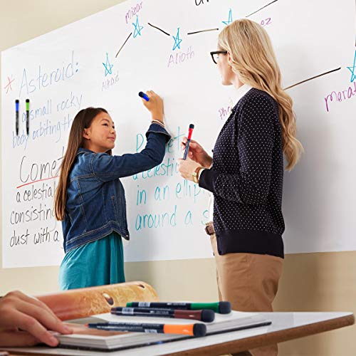 12-Color Magnetic Dry Erase Fine Point Markers