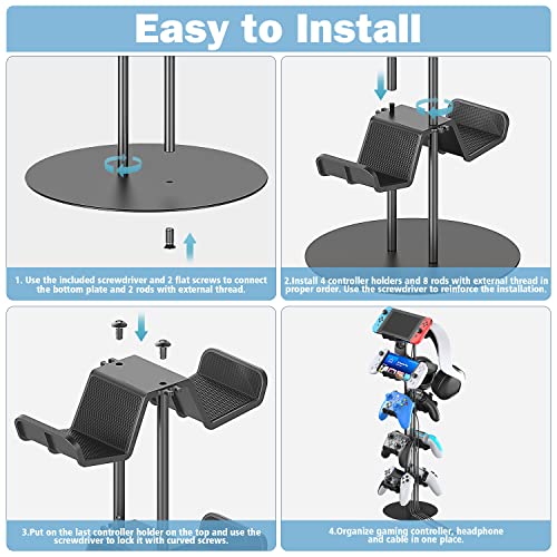 Universal 5-Tier Controller Stand for Lean Six Sigma Training