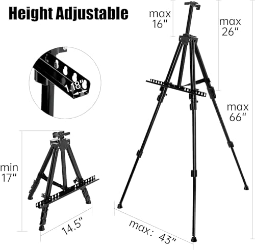 Portable Adjustable Art Painting Easel Stand