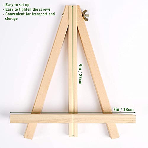 Jekkis 9" Tabletop Easels Set for Art Students