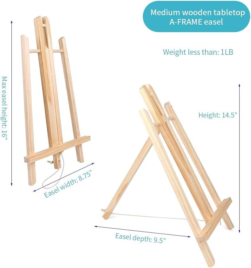 11.8" Wood Easels for Lean Six Sigma Training