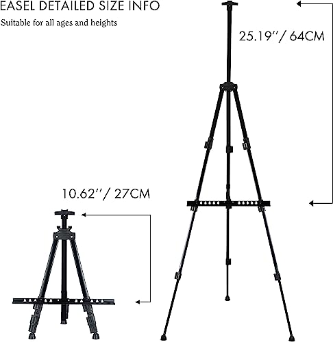 Adjustable Double Tier Easel Stand | Artify 66