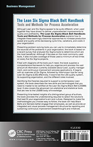 Lean Six Sigma Black Belt Handbook: Process Acceleration Tools