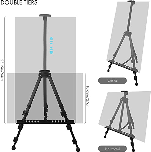 Adjustable Double Tier Easel Stand | Artify 66