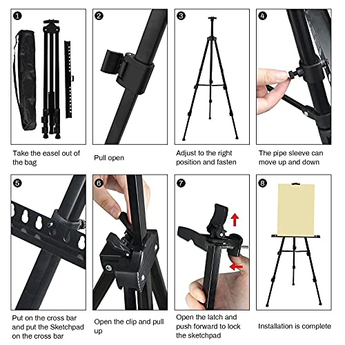 Adjustable Metal Easel for Lean Six Sigma Training