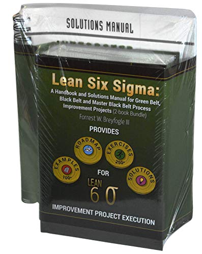 Lean Six Sigma Handbook & Solutions Manual 2-book Bundle