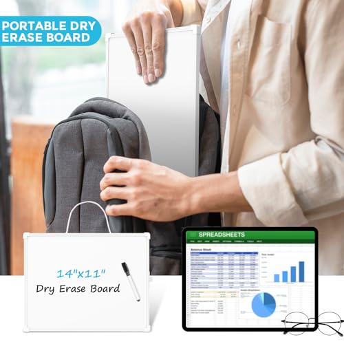 Lean Six Sigma Training Whiteboard: Portable 14"x11