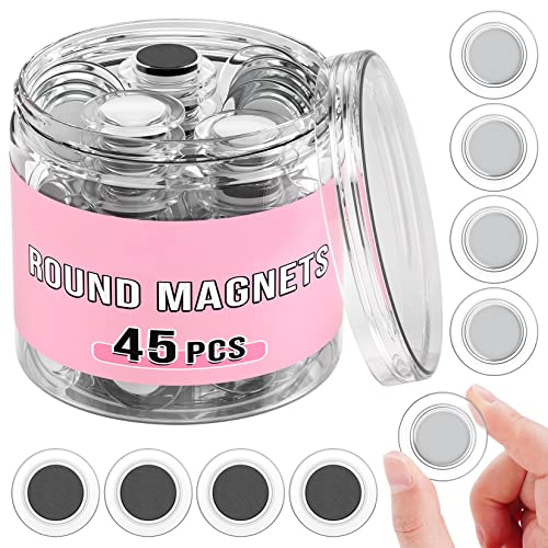 45-Piece Round Whiteboard Magnets - Small Teacher Supplies