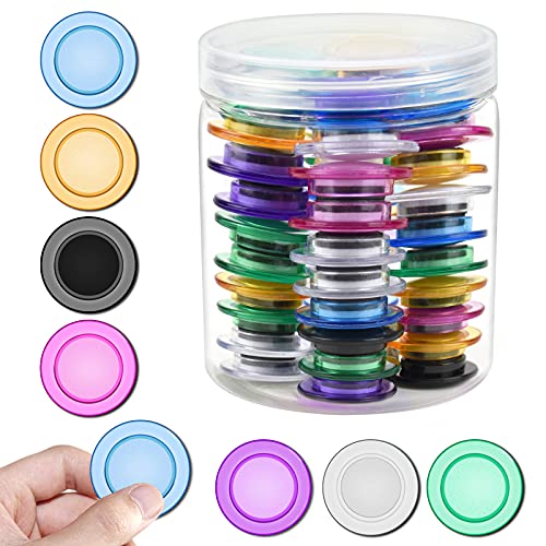 50 Round Whiteboard Magnets for Home, Schools, Offices