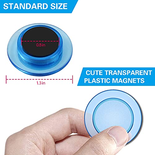50 Round Whiteboard Magnets for Home, Schools, Offices