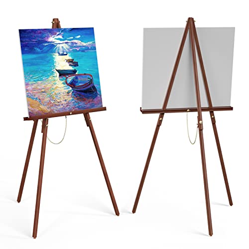 Adjustable Wooden Art Easel - Portable Floor Stand