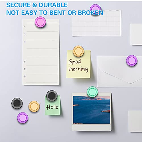 50 Round Whiteboard Magnets for Home, Schools, Offices