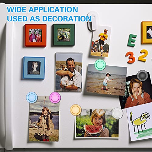 50 Round Whiteboard Magnets for Home, Schools, Offices