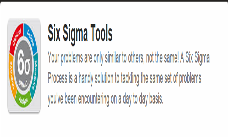 Lean Six Sigma Training