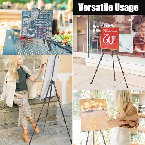 Adjustable Metal Tripod Easel for Painting Canvas