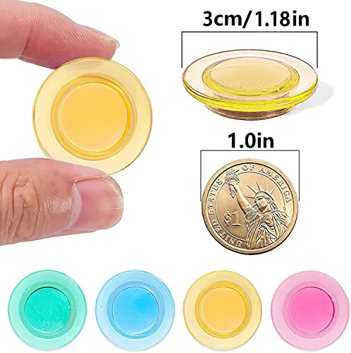 45-Pack Strong Round Magnets for Whiteboard & Fridge