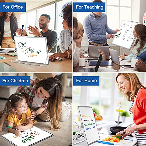 16"X12" Double-Sided Magnetic Whiteboard + Accessories for Lean Six Sigma