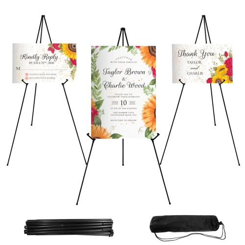 Adjustable 65 Inch Art Easel with Bags