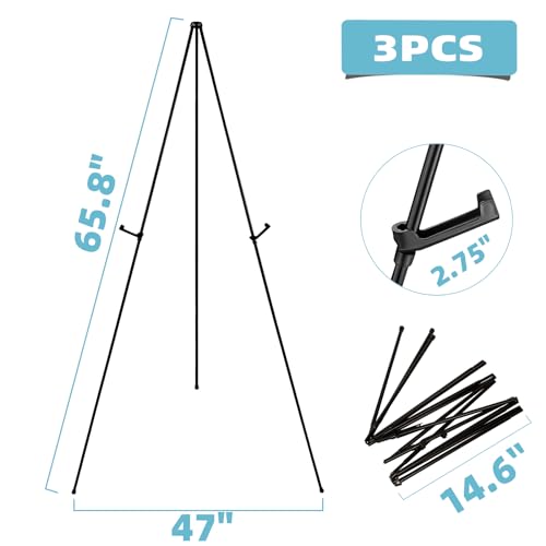 Adjustable 65 Inch Art Easel with Bags