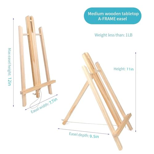 12" Tabletop Display Easel for Lean Six Sigma Training