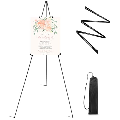 Foldable 63'' Easel Stand for Wedding Banner