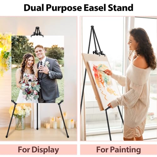 Adjustable Metal Easel Stand for Wedding Sign