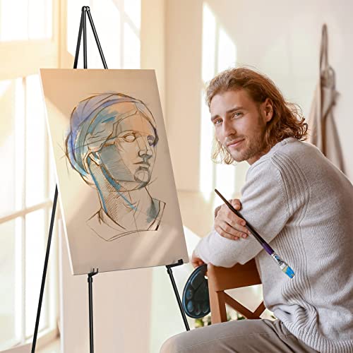 Portable 63" Easel Stand, Lightweight for Painting Canvas
