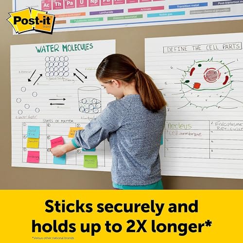 Lean Six Sigma Training Easel Pads, Lined, 2-Pack