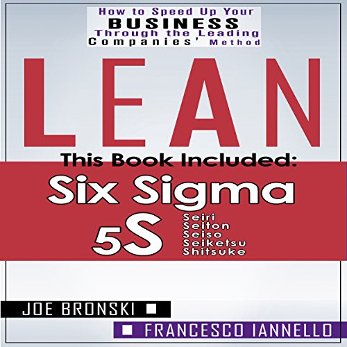 Lean Six Sigma & 5S Training - 2 Manuscripts