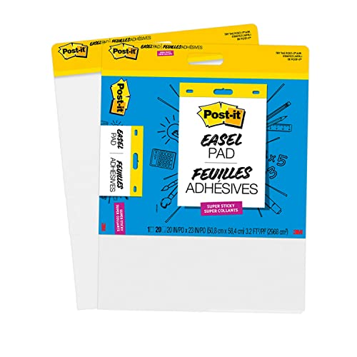 Lean Six Sigma Training Easel Pad, Sticky Sheets