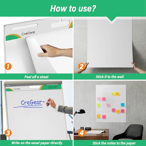 Large Sticky Easel Pad for Lean Six Sigma Training