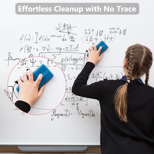 6-Pack Fine Tip Black Dry Erase Markers - Essential for Lean Six Sigma Training