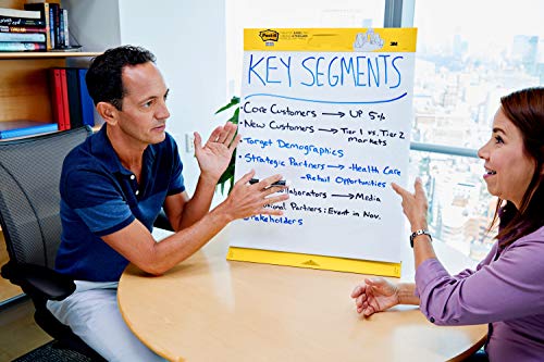 Lean Six Sigma Training Easel Pad, Portable & Sticky