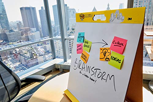 Lean Six Sigma Training Easel Pad, Portable & Sticky