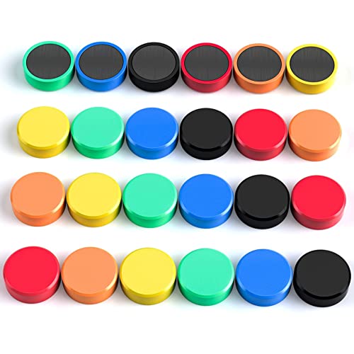 24 Pack Round Fridge Magnets for Lean Six Sigma