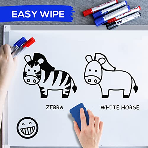 12 Count Low-Odor Whiteboard Markers for School & Office