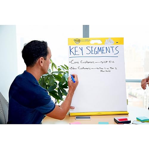 Super Sticky Tabletop Easel Pad for Lean Six Sigma Training