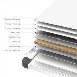 18x12 Inch Magnetic Whiteboard with Eraser, Markers, Magnets