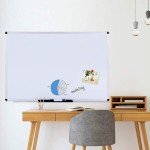 18x12 Inch Magnetic Whiteboard with Eraser, Markers, Magnets