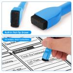 12 Color Fine Tip Whiteboard Markers& Eraser