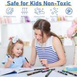 Fine Tip Chalk Markers: 8 Pack, Various Surfaces