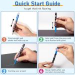 Fine Tip Chalk Markers: 8 Pack, Various Surfaces