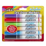 Kids Washable Dry Erase Markers, 6 Count