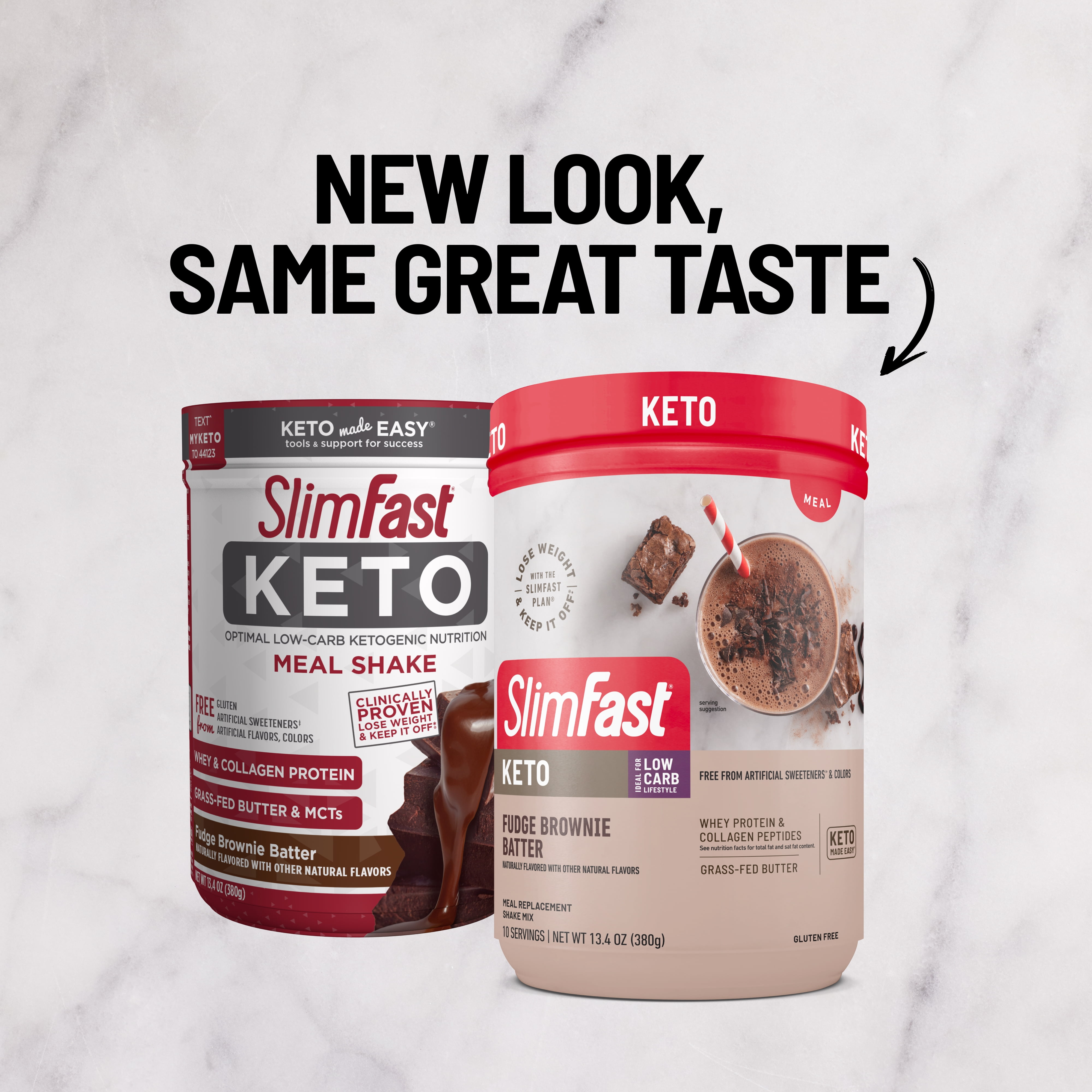 Keto Meal Replacement Powder - Fudge Brownie Batter
