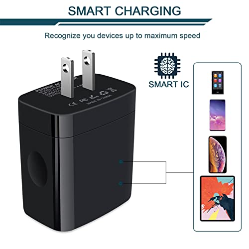 AILKIN 4-Port Fast USB Wall Charger