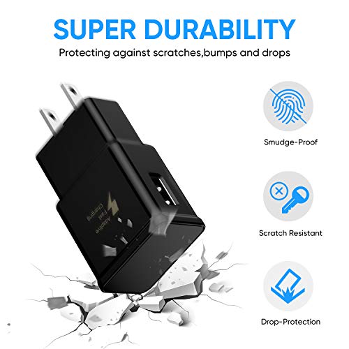 Fast Charging Wall Adapter for Android Devices (2-Pack)