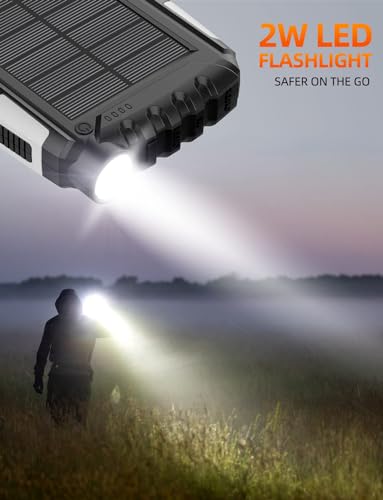 42800mAh Solar Portable Charger with Fast Charging