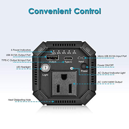 Universal Laptop Power Bank - 31200mAh/100W