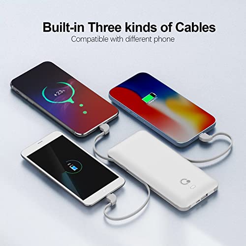 Ultra-Slim 10000mAh USB C Power Bank