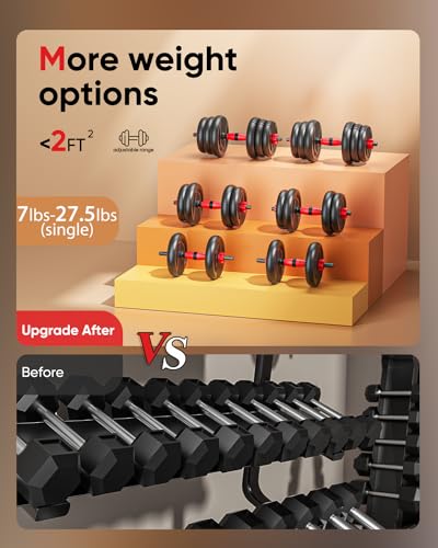 Trakmaxi Adjustable Dumbbell Set - 4-in-1 Weightlifting Solution